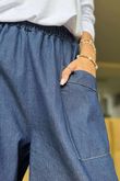 Made In Italy Essential Shelby Stretch Jeans Dark Denim 